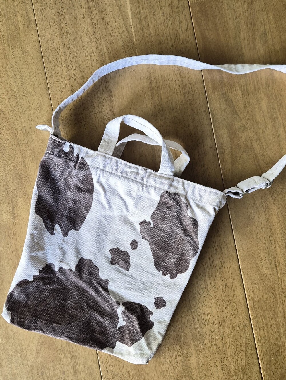 BAGGU Cow Print Duck Bag
